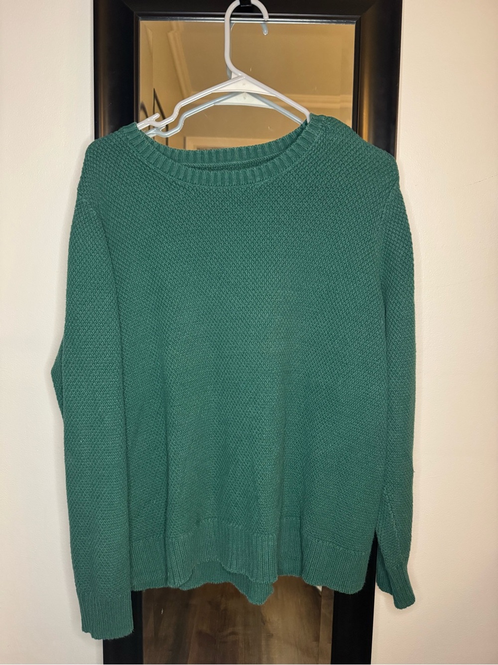 croft & barrow Teal Crewneck Sweater